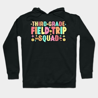 Teacher Students Third 3rd Grade Field Trip Squad Matching Hoodie